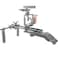 NICEYRIG 15mm Rod 16 Inch 40CM Long for Shoulder Rig Rod Support System Black Aluminum Alloy Pack of 2171