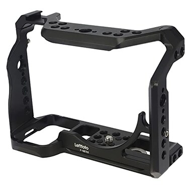Leftfoto a7s3 a7siii Camera Full Cage for Sony Alpha 7S III A7S III A7SIII A7S3Extension Mount Microphone Fill Light Bracket Filming Accessorieswith Cold ShoeWrench