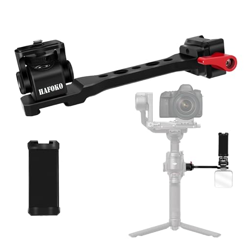 hafoko Hafoko RS5 Gimbal Monitor Mount RS4 Phone Mount Extension Handle