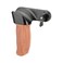 CAMVATE Ergonomic Wooden Hand Grip with Rosette M6 Thread Screw Connection for Camera Shoulder Mount RigLeft Hand 2926