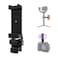 HAFOKO Aluminum Alloy Phone Tripod Mount with Cold Shoe Mount NATO Clamp Compatible with DJI RS5RS4RS4 ProRS3RS3 ProRS3 Mini Gimbal Stabilizer