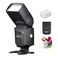 Godox Wireless 433MHz GN33 Camera Flash Speedlite with Builtin Receiver with RT Transmitter Compatible for Canon Nikon Sony Olympus Pentax Fuji DSLR Cameras with Diffuser Filters