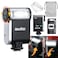 Godox Flash Godox iA32 Mini Camera Flash Automatic Flash GN 15 8 Power Levels25sRecycle490 Flash TimesAutoManual ModesMini Flash forCanonNikonSonyFujiCamerasNot Compatible for Sony ZV1F