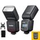 GODOX TT520 III Camera Flash Speedlite Builtin Receiver and RT TransmitterS1S2 Modes8 Power Levels Compatible with Canon Nikon Pentax Olympus Fujifilm Panasonic CamerasTT520II Upgraded
