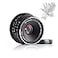 7artisans 25mm F18 Manual Focus Prime Fixed Lens for Olympus and Panasonic Micro Four Thirds MFT M43 Cameras Black