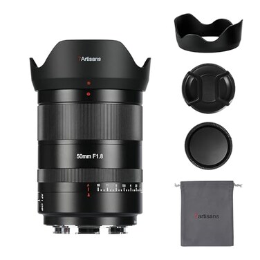7artisans AutoFocus 50mm F18 Full Frame LensF18 Large ApertureSupport AutomaticManual Aperture and FaceEye RecognitionCompatible for LeicaPanasonic LUMIX S SeriesSigma L S1S5S9 Serise
