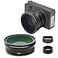 FotoZ Conversion Lens for Ricoh GR IIIX GR IIIX HDF 49mm 075x Wide Angle Macro 2 in 1 with Lens Hood Filter Adapter