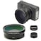 FotoZ Conversion Lens for Ricoh GR IIIX GR IIIX HDF 49mm 075x Wide Angle Macro 2 in 1 with Lens Hood Filter Adapter