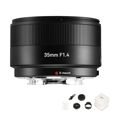 7artisans AutoFocus 35mm F14 APSC Frame LensF14 Large ApertureAutomatic Lens Compatible for Fujifilm FX Camera Fuji XHTT30SEA Series XH2S XE3 XT50 Xpro3