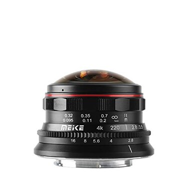 Meike MEKE MK35mm f28 Ultra Wide Circular Fisheye Lens for Olympus Panasonic Lumix MFT Micro 43 Mount Mirrorless
