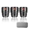 7artisans 35mm50mm85mm T21 Professional Cinema Lens S35 Frame Set Compatible for Fuji XMountfor XS20XT5XH2XT4XH2SXT3XS10Titanium Gray