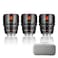 7artisans 35mm50mm85mm T21 Professional Cinema Lens S35 Frame Set Compatible for Fuji XMountfor XS20XT5XH2XT4XH2SXT3XS10Titanium Gray