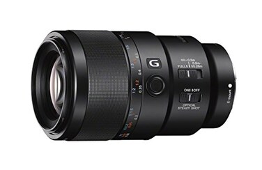 Sony SEL90M28G FE 90mm f2822 Macro G OSS StandardPrime Lens for Mirrorless CamerasBlack