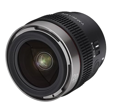 Samyang VAF 20mm T19 Cine AF Wide Angle Lens for Sony E Mirrorless Cameras Ultra Wide 8K Video Fast Aperture Lightweight