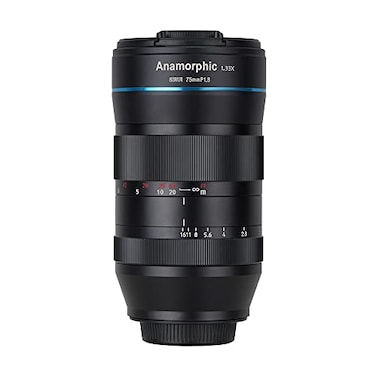 SIRUI 75mm F18 133X APSC Anamorphic Lens for MFT Mount Blue Flare