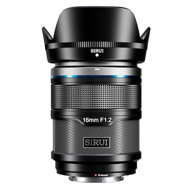 SIRUI Sniper 16mm APSC Autofocus Lens F12 Wide Angle Camera Lens for XT4 XT5 XH1 XH2H2S XT3 XT30 XS10 X Mount Black