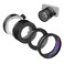 IbooloEooEye IbooloEooEye 2in1 Creative 18mm HD Wide Angle 10x Macro Additional Lens Set for Sony ZV1Sony ZV1 Camera with Extension TubeBayonet Mount Lens AdapterDrawstring Pocket