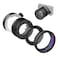IbooloEooEye IbooloEooEye 2in1 Creative 18mm HD Wide Angle 10x Macro Additional Lens Set for Sony ZV1Sony ZV1 Camera with Extension TubeBayonet Mount Lens AdapterDrawstring Pocket