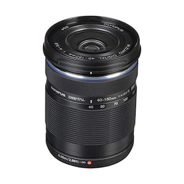 OM SYSTEM Olympus MZuiko Digital 40150mm F4056 R Black for Micro Four Thirds System Camera 375x Zoom Lens Portable Design
