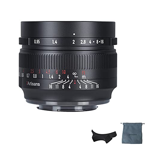 7artisans 7artisans F095 Large Aperture Manual Prime Lens Apsc For Fuji Fx Mount