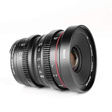 Meike 25mm T22 Manual Focus Prime Mini Cinema Lens for Micro Four Thirds MFT M43 Mount Cameras
