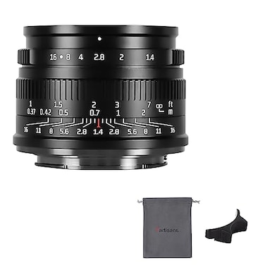 7artisans 35mm F14 Mark II APSC Manual Focus Fixed Lens Large Aperture for Sony E Mount Mirrorless Cameras A6500 A6300 A6100 A6000 A5100 A5000 A9 NEX 5 5T 5R 6