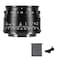 7artisans 35mm F14 Mark II APSC Manual Focus Fixed Lens Large Aperture for Sony E Mount Mirrorless Cameras A6500 A6300 A6100 A6000 A5100 A5000 A9 NEX 5 5T 5R 6