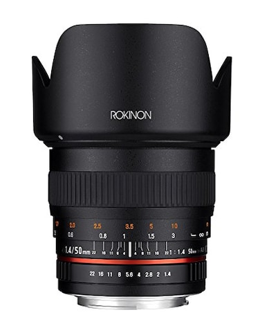 Rokinon 50mm F14 Lens for Nikon Digital SLR