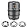 SIRUI VP1 Vision Prime 1 T14 Full Frame Cine Lens 24mm Manual Focus Cinema Lens with PreInstalled E Mount Interchangeable RFZL Mounts Metal Gray
