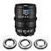 SIRUI VP1 Vision Prime 1 T14 Full Frame Cine Lens 50mm Manual Focus Cinema Lens with PreInstalled E Mount Interchangeable RFZL Mounts Black