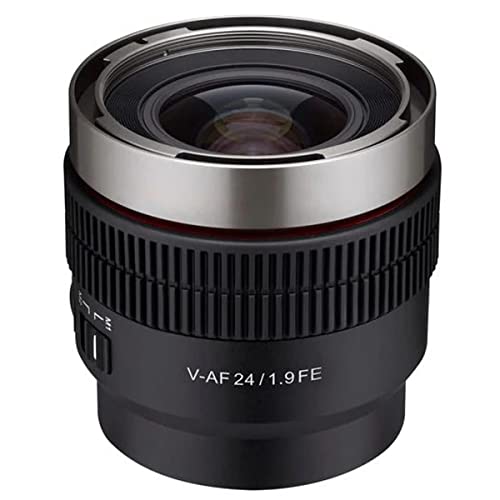 روكينون Rokinon T19 Full Frame Wide Angle Cine Auto Focus Lens For Sony E CAF24nex