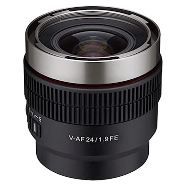Rokinon 24mm T19 Full Frame Wide Angle Cine Auto Focus Lens for Sony E CAF24NEX