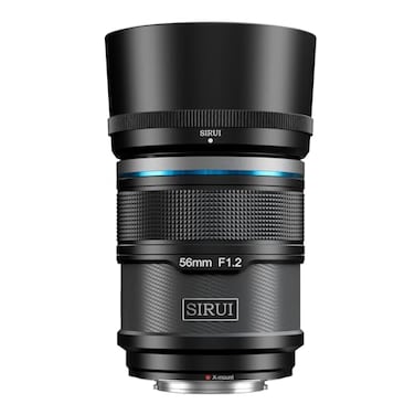 SIRUI Sniper 56mm APSC Autofocus Lens F12 Wide Angle Camera Lens for XT4 XT5 XH1 XH2H2S XT3 XT30 XS10 X Mount Black