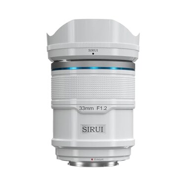 SIRUI Sniper 33mm APSC Autofocus Lens F12 Wide Angle Camera Lens for XT4 XT5 XH1 XH2H2S XT3 XT30 XS10 X Mount White