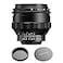 TTArtisan 75mm F15 Swirly Bokeh Full Frame Camera Lens Large Aperture Lens Compatible with M42 Mount Camera Lens Black