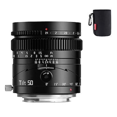 TTartisan 50mm F14 Tilt Lens Compatible with FullFrame Sony EMount Mirrorless Cameras Alpha a7 a7II a7III a7R a7RII a7RIII a7RIV a7S a7SII a9 a7C