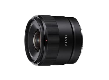 Sony E 11mm F18 APSC UltraWideAngle Prime for Cameras Black