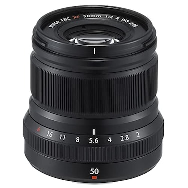 Fujifilm XF50mmF2 R WR Lens Black