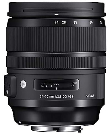 Sigma 2470mm f28 DG OS HSM Art Lens for CanonBlack