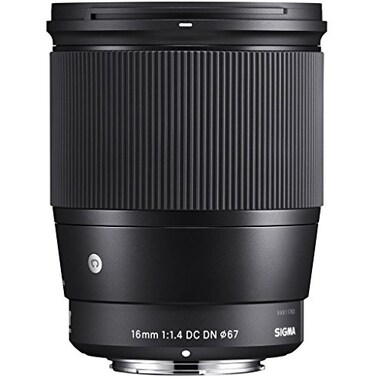 Sigma 16mm f14 DC DN Contemporary Lens for Sony E 402965 Black