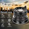 PERGEAR 35mm F14 FullFrame Manual Focus Lens Compatible with Sony EMount Cameras A7 A7II A7III A7R A7RII A7RIII A7RIV A7S A7SII A7SIII A9 A7C A6400 A6000 A6600 A6100 A6500 A6300 Black