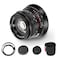 PERGEAR 35mm F14 FullFrame Manual Focus Lens Compatible with FullFrame LMount Mirrorless Cameras T TL TL2 CL DCS5 DCS1H DCS1R DCS1 DCBS1H an fp fpL Black