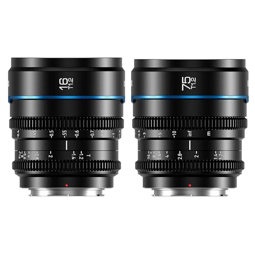 sirui Sirui Night Walker S35 Manual Focus Cine Lens Set T1 2