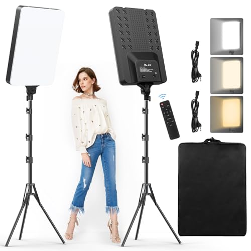 heorryn Heorryn 24 Led Video Light Kit 75W
