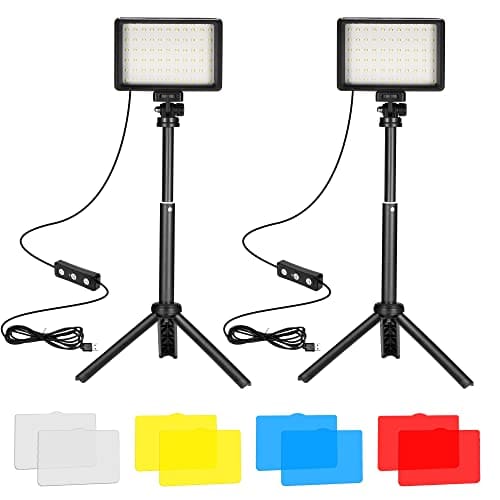 سيفوتو Ci-fotto Led Video Light 2pack 5600 K