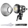 GVM Great Video Maker GVM 80W CRI97 5600K Dimmable LED Video Lights with Bowens Mount Kit Continuous Output Lighting Spotlight for YouTube Vlog Wedding Photography Shooting Light with Reflector