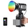 NEEWER MS60C RGBWW LED Video Light with 24GAPP Control 65W Metal Mini RGB COB Continuous Output Lighting Bowens Mount Handheld Spotlight 2700K6500K8300lux1m CRI 97TLCI 9817 Effects RGBCW