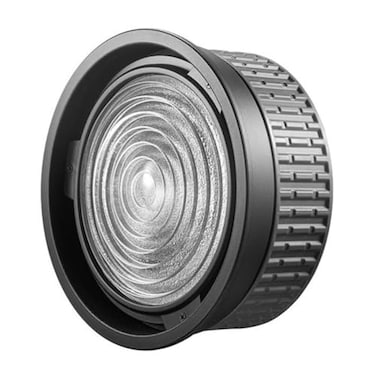Godox FLS5 Fresnel Lens with 10 to 35 Degrees Adjustable Beam Angle for ML30 and ML60 LED Lights Black