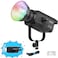 NANLITE FS300C 300W RGB LED Video Light2700K7500K Colour Temperature UltraHigh Brightness 34200 lux 1m with Reflector Wireless Control Wide Compatibilityfor Studio Photography