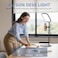 ALTSON 10in Zoom Lighting for Computer FullScreen LED Video Conference Light Desk Ring Light with Stand and Phone Holder for Video Call Webcam Home Office Podcast Online Meeting Live Streaming